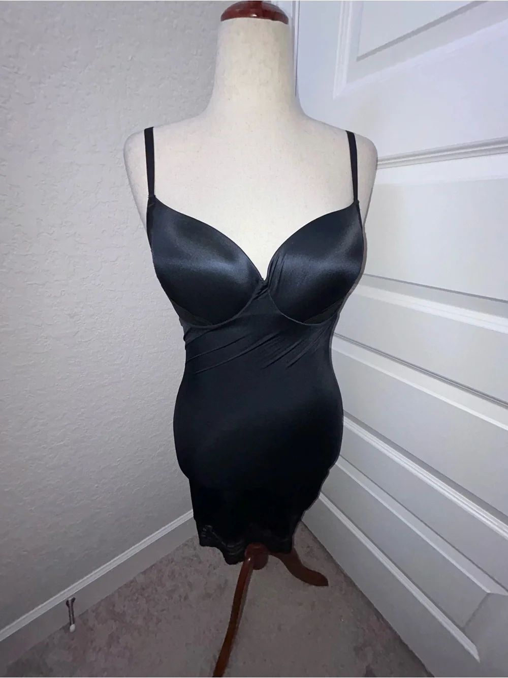 RED HOT Spanx Molded Cup Slip Shape wear Dress